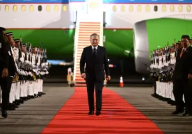 Shavkat Mirziyoyev arrived in Malaysia фото
