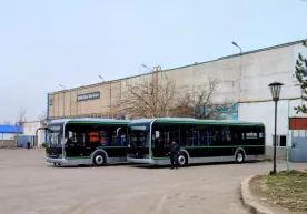 Тошкентга Хитойдан 20 та электробус олиб келинди фото