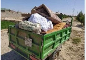 Келиннинг 28 турдаги мол-мулклари турмуш ўртоғининг уйидан олиб берилди фото