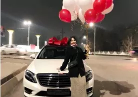 Заринага ушбу автомашинани ким совға қилди? фото