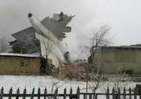 Бешкекда қулаган самолёт Турк ҳаво йўлларига тегишли эмаслиги маълум бўлди фото