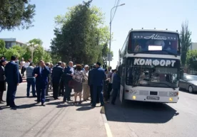 Chimkentdan O‘zbekistonga "Do‘stlik karvoni" keldi фото