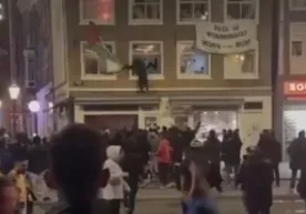Niderlandiyada isroillik futbol muxlislari do‘pposlandi (video) фото