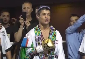 Шоҳжаҳон Эргашев навбатдаги рақибини ҳам рингга қулатди (видео) фото