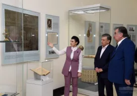 Prezidentlar Mirzo Ulug‘bek rasadxonasini borib ko‘rdi (foto) фото