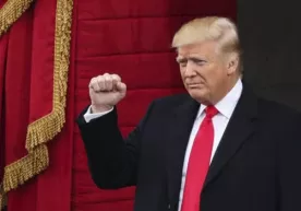 Donald Tramp AQSh prezidenti sifatida Oq uyga keldi фото