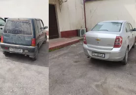Qumqo‘rg‘onda elektr energiyadan bo‘lgan qarzdorlik uchun “Cobalt” va “Tico” avtomashinalari xatlovga olindi фото