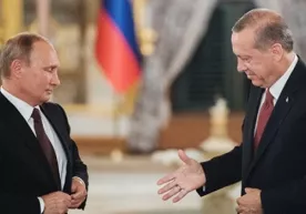 Путин ва Эрдўған Туркиянинг Сурия бўйича позициясини муҳокама қилишди фото