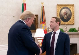 Марк Цукерберг Дональд Трамп билан Флоридадаги вилласида учрашди фото