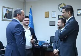 OFK vakillari O‘zbekiston futbol assotsiatsiyasiga tashrif buyurishdi фото
