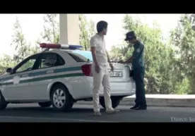 Ҳайдовчи ва йўл ҳаракати хавсизлиги ходими жанжаллашди! Ким ҳақ? (Видео) фото