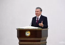 Мирзиёев фойдаланилмаётган салоҳият, обрўйи тушиб кетган «маънавият» тушунчаси ва ХТВ мавқеси ҳақида гапирди фото