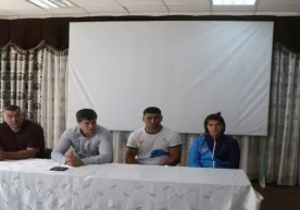 MIB xodimlari Osiyo oʻyinlari gʻoliblari bilan uchrashdi фото