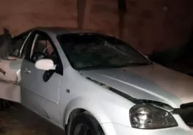 Farg‘onadagi metan gaz quyish shoxobchasida Lacetti portlab ketdi (foto) фото