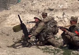 Tog‘li Qorabog‘dagi jangovar harakatlar (video) фото