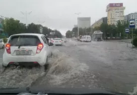 Пойтахт кўчаларини сув босди, Тошкент вилоятида эса дўл ёғди (фото, видео) фото