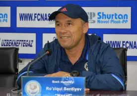 Рўзиқул Бердиев: "Жамоамнинг ўйинидан кўнглим тўлмади" фото