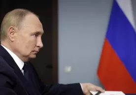 Путин: Украина кучларининг барча ҳаракатлари НАТО офицерлари томонидан амалга оширилмоқда фото