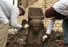 Мисрда Рамзес II нинг ҳайкали топилди фото