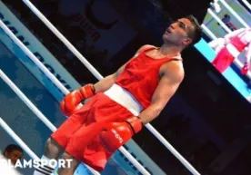 Boks, JCh–2017: Shahram G‘iyosov ham finalda! Qozoq bokschisi katta ustunlik bilan mag‘lub etildi фото