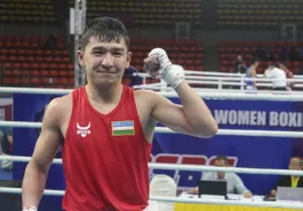 Shukurjon Rahimov Shimoliy koreyalik bokschini mag‘lub etdi фото