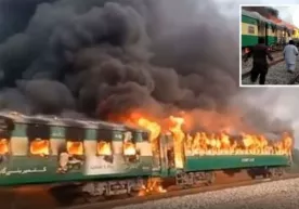 Pokistonda poyezd portlashi natijasida 70 nafar kishi halok bo‘ldi(video) фото