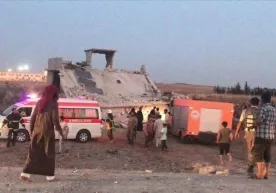 Suriyaning Turkiya bilan chegarasi yaqinida terakt uyushtirilishi oqibatida 2 kishi halok bo‘ldi фото