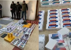 “Мерседес-Бенц”га яширилган 515 миллион сўмлик телефонлар фош қилинди фото