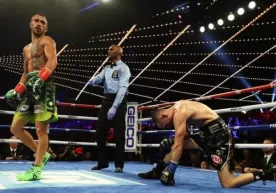 Боксчи Василий Ломаченко WBA камари ёнига WBO камарини ҳам қўшиб қўйди фото