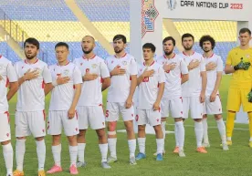 "CAFA Nation's Cup". Tojikiston Ummon bilan durang o‘ynadi фото