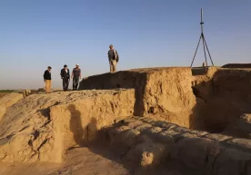 Samarqandda 2300 yillik harbiy istehkom topildi фото