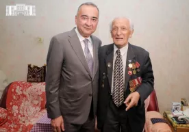 O‘zbekiston xalq artisti Hakim Zaripovga kvartira sovg‘a qilindi (foto) фото