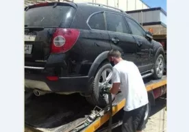 Икки йилдан буён қидирувда бўлган "Каптива" автомашинаси Қаршидан топилди фото