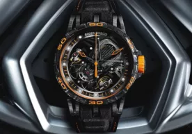 Швейцарияликлар Lamborghini Aventador S услубида яратилган соатни тақдим этди фото