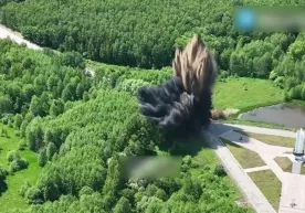 Rossiya, Ukraina va Belarus chegarasida joylashgan “Uch opa-singil” monumenti yonida portlash yuz berdi (video) фото