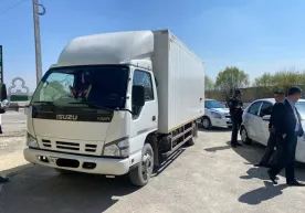 Бухоро томонидан қидирув қилинган “IZUZI” Олтиариқда топилди фото