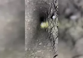 Qirg‘iz–o‘zbek chegarasida 130 metrli yerosti tunneli topildi (video) фото