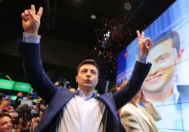 «Xalq xizmatchisi» Vladimir Zelenskiy haqida nimalar ma’lum? (foto, video) фото