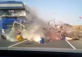 Самарада юз берган даҳшатли ЙТҲ видеога олинди (видео) фото