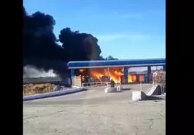 O‘zbekistondagi gaz quyish shoxobchasi portlash yuz berdi (video) фото