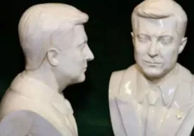 Президент ҳайкалчалари. Зеленский шуни назарда тутувдими?.. фото