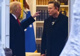 Trump's reaction to Elon Musk's departure from public service and the closure of DOGE фото