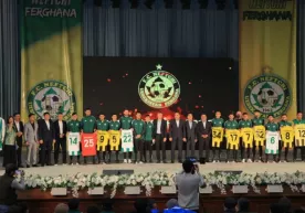 Farg‘onada «Neftchi» klubining yangi mavsumga taqdimoti bo‘lib o‘tdi фото