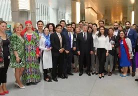 Prezident AQShda hamyurtlarimiz bilan ham uchrashdi фото