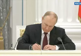 Putin Donbass va Lugansk Xalq Respublikalari mustaqilligini tan oldi фото