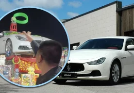 Хитойлик ўйинда ютган Maserati авмашинаси фақат ижара бўлиб чиқди фото