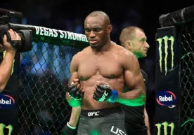 UFC чемпиони Камару Усмон Рамзан Қодировнинг фарзандлари билан машғулот ўтказди (видео) фото