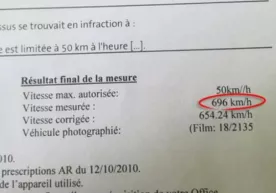«Oпeл» қишлоқдан 696 км/соат тезликда ўтиб кетди... фото