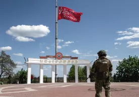 Запорожьенинг «янги ҳокимияти» Россия таркибига қўшилиш истагини эълон қилди фото