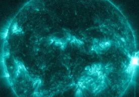 Қуёшда 2024 йил ёзининг энг кучли чақнаши юз берди фото